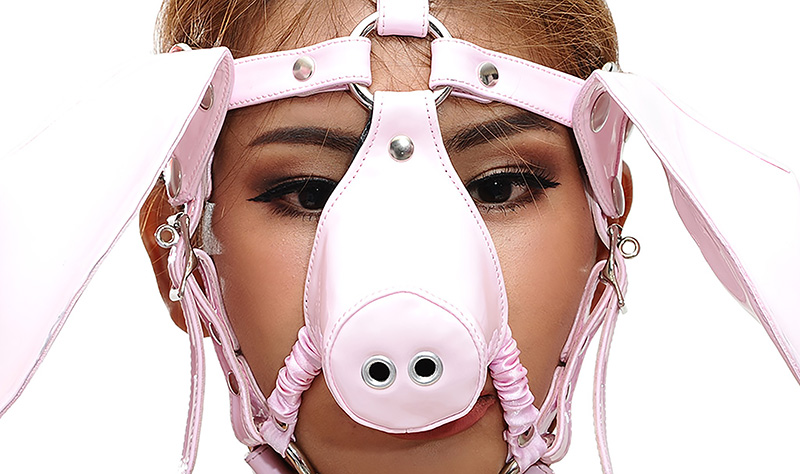 humiliation sow pig mask mask006 1
