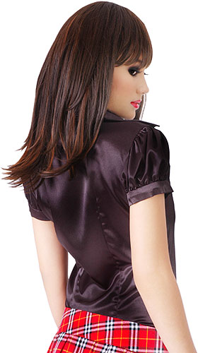 satin fitted prim blouse 9